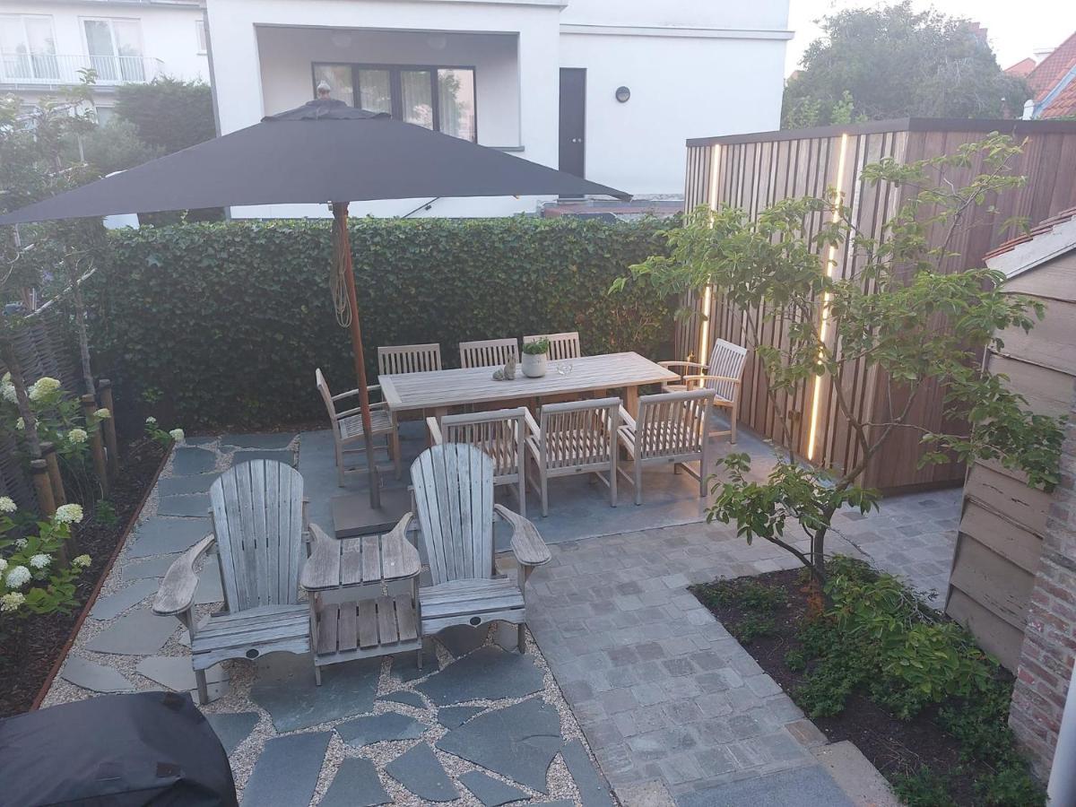 Nieuw App Met Tuin En Terras, Gratis Parking, Aan Zee, Vlakbij Brugge Apartment Duinbergen ภายนอก รูปภาพ